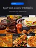 Tqh Teppanyaki Commercial Gas Grilled Squid Electric Grill Shouzhua Cake Machine Fried Stall Cold Noodle Maker 4