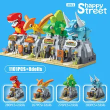 Jurassic Dinosaur World Building Block Tyrannosaurus Rex Pterosaur Model Small Particle Puzzle Assembled Bricks Toy For Kid Gift
Jurassic Dinosaur World Building Block Tyrannosaurus Rex Pterosaur Model Small Particle Puzzle Assembled Bricks Toy For Kid Gift