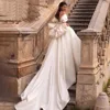Robe De Mariage Off the Shoulder Ball Gown Wedding Dresses with Big Bow Vintage Vestidos Novia Backless Luxury Trouwjurk 1