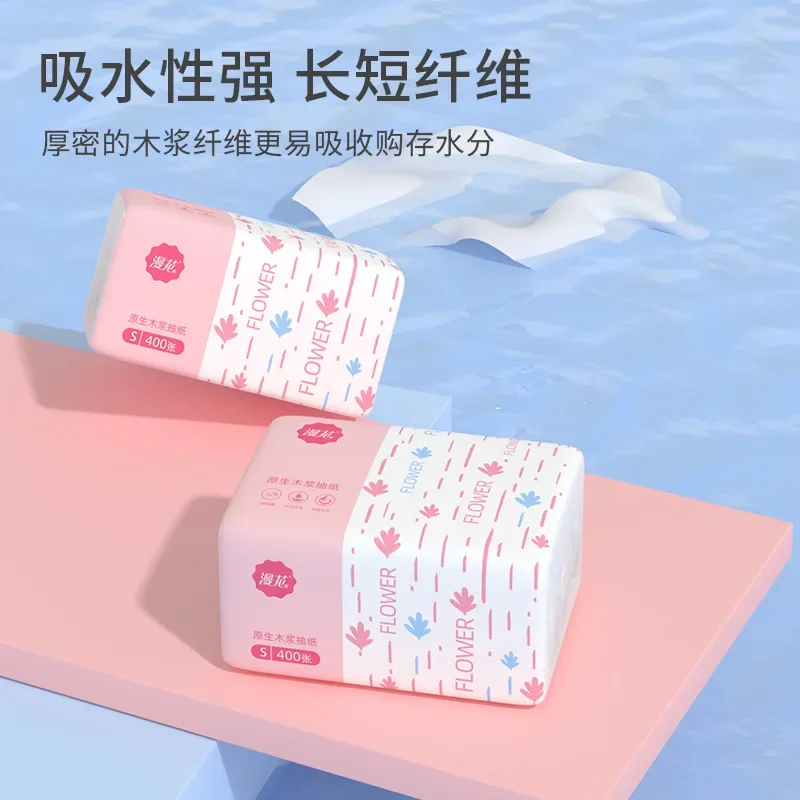 10box Facial Tissues Packs Pocket Paper Napkins Travel Cute Print Thicken 5 Ply for Kid School Travel Camping Office Daily Use