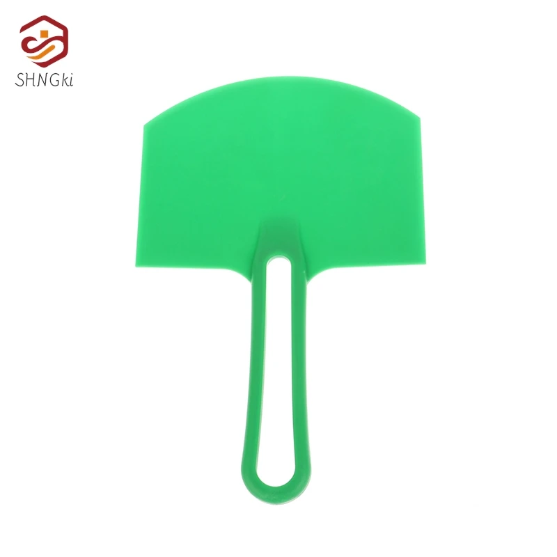 1pc Curved Plastic Putty Knife Flexible Paint Scraper Tool For Decal  Patching Drywall Patch Repair Parts Home Improvement
