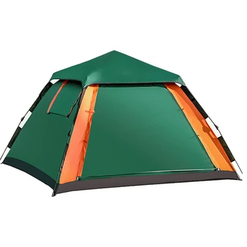 Outdoor Automatic Quick Open Tent Waterproof Camping Tent 3-4 Person Instant Setup Tent 2
