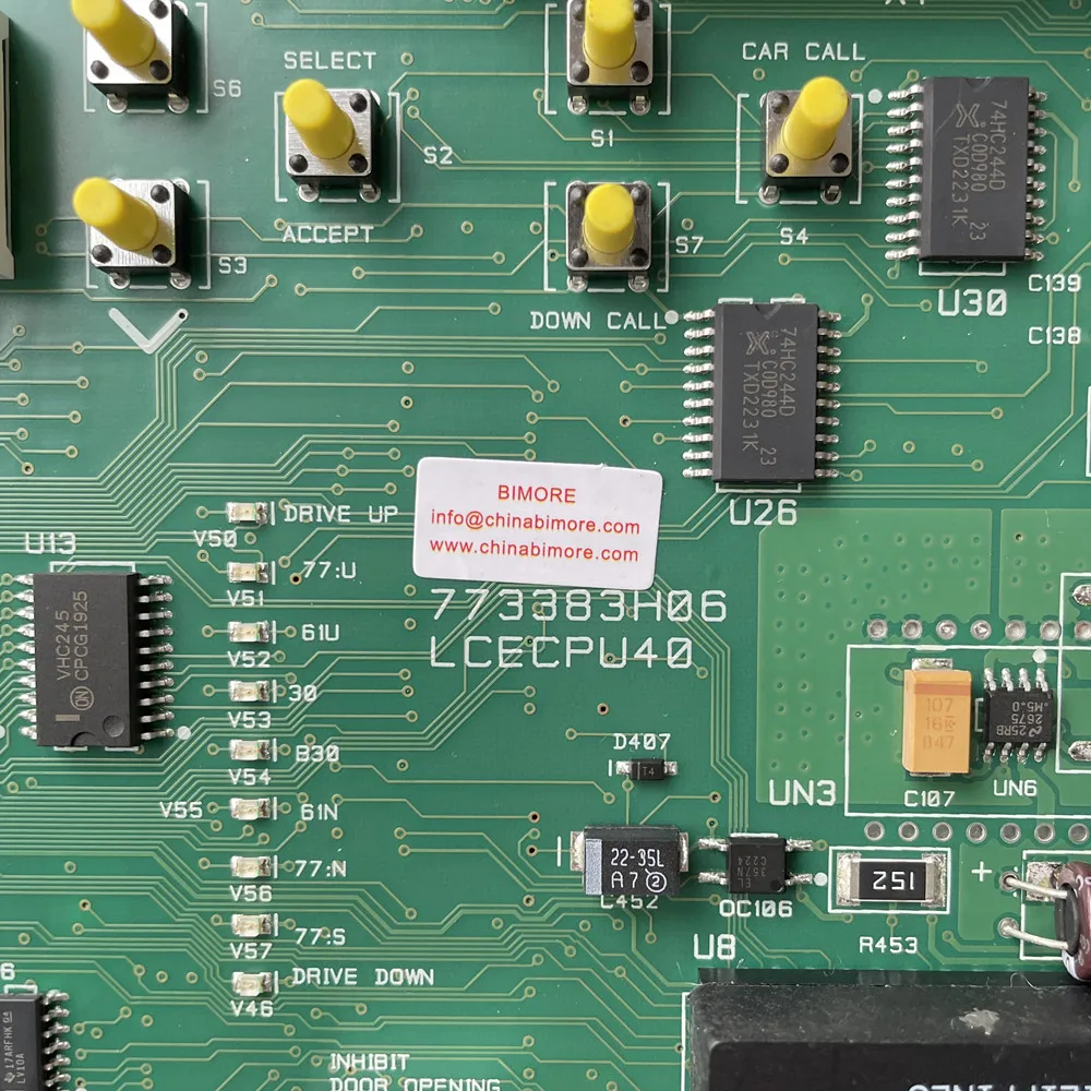 LCECPU40 KM773380G04 KM773383H06 Elevator Mainboard PCB Card Board