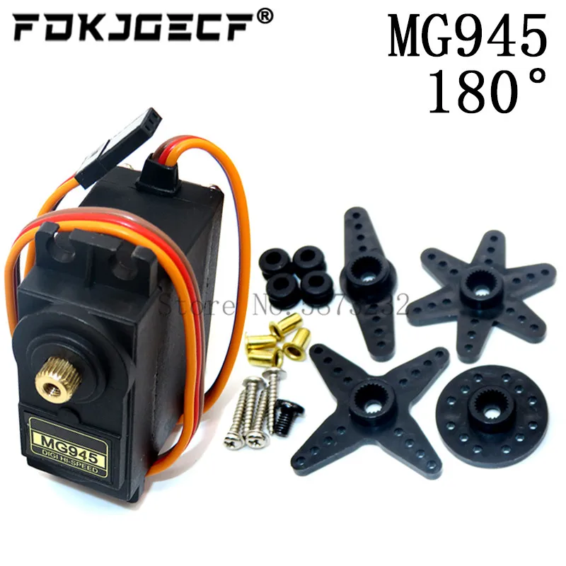 SG90 MG90S MG945 MG946 MG995 MG996 Servo Metal Gear For Model Helicopter Boat Arduino UNO DIY MG946R MG996R rc servo servo driver module
