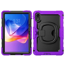 Custodia protettiva durevole con supporto girevole a 360° e maniglia con spallacci per tablet