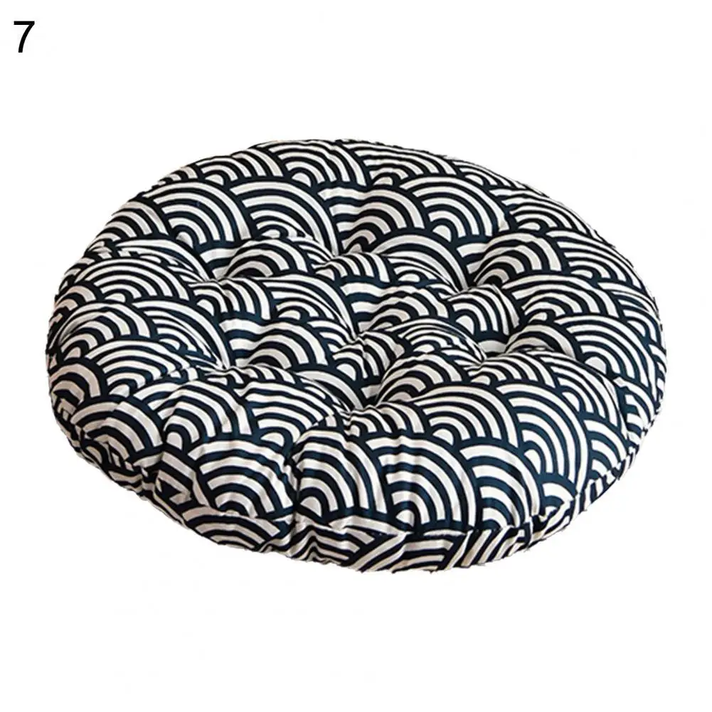 Seat Cushion Useful Round Versatile Chair Cushion Pad Tear Resistance Multi-style Chair Pad 