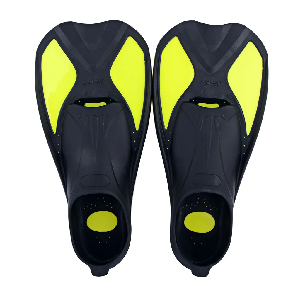 

Unisex Swim Diving Fins Soft Adult/Kids Snorkeling Foot Swimming Flippers Wear-Resistant Aqua Shoes for Water Sports