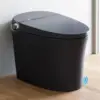 Horow Black Smart Toilet With Pump And Bidet Built In, Smart Bidet Toilet With Auto Dual Flush And Auto Open/Close Lid, Smart 1