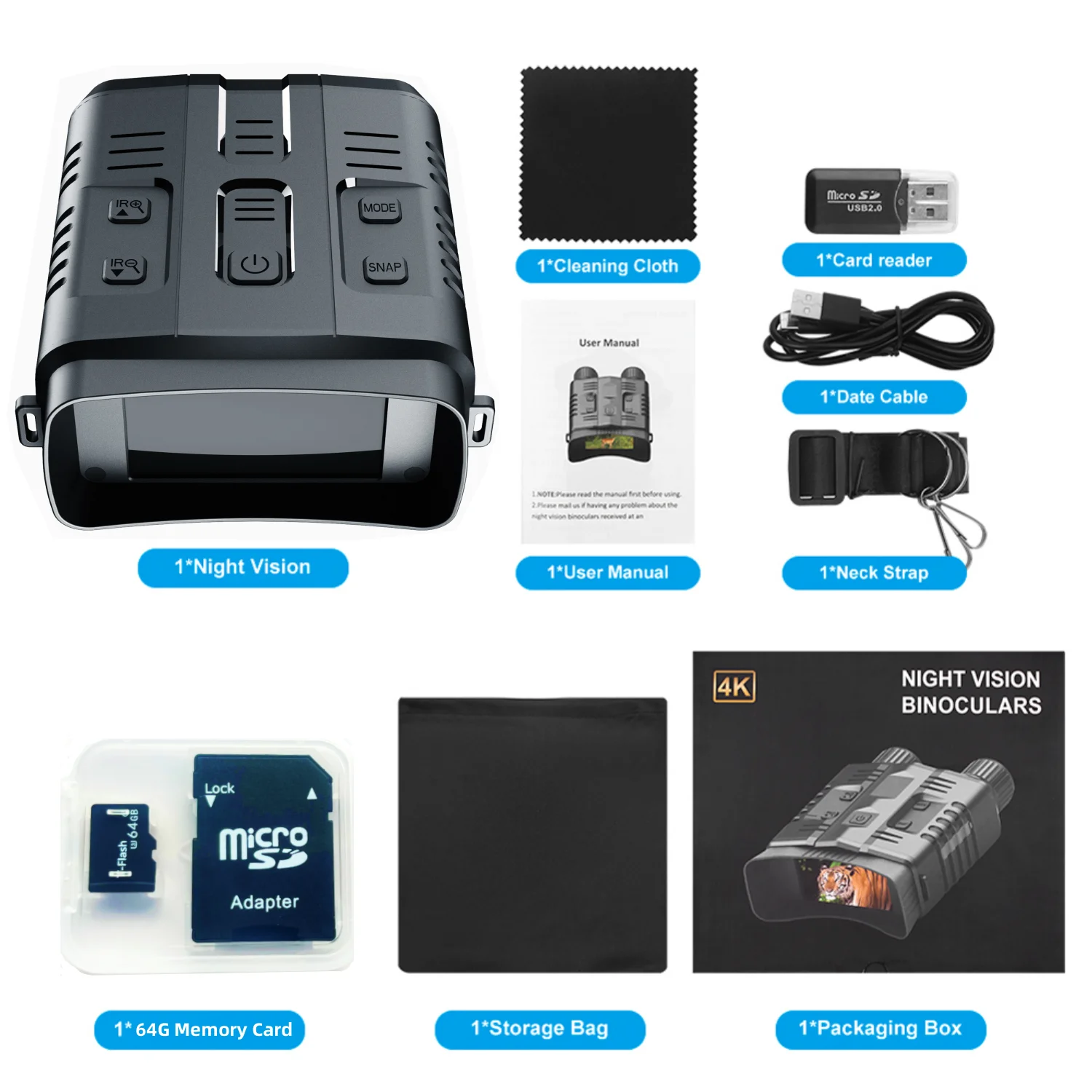 暗視ゴーグル デジタル ナイト ビジョン双眼鏡フル ダーク IR 赤外線 300 m 暗闇の狩猟 HD 画像 & ビデオ ナ 暗視鏡 4K画質  ナイトビジョンゴーグル 充電式 デジタルナイトビジョン 暗視ゴーグル 双眼鏡 成人用 10倍ズーム、FHD 3イン デジタル赤外線ナイトビジョン双眼鏡  ... GTMEDIA ナイトビジョン双眼鏡、ナイトビジョンゴーグル、赤外線ナイトビジョン、HDディスプレイスクリーン、32GB TFカード