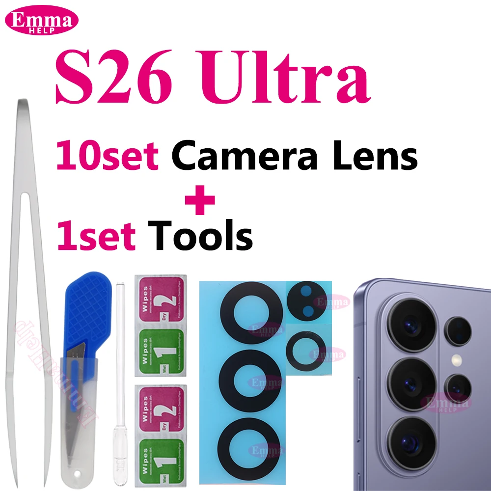 Premium Rear Camera Glass Lens Repair Kit for Ultra and Plus Series