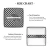 Custom Arabic Calligraphy Palestinians Map And Kufiya Pattern Facial Tissue Box Cover Square Leather Tissue Box Holder for Car 4