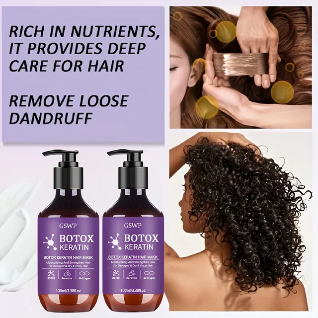 HISENRAIN Botox Keratin Hair Mask 4