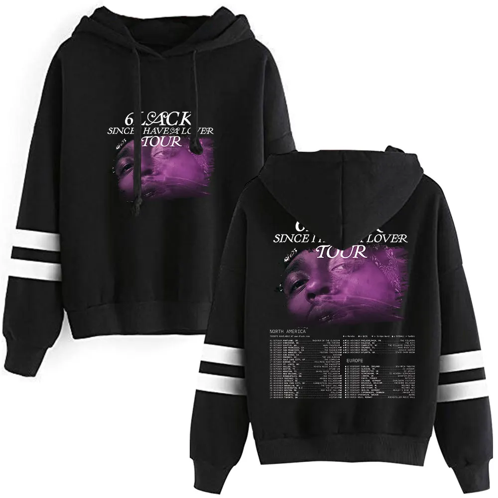 

6lack Hoodies 2023 Since I Have A Lover World Tour Merch Print Unisex Fashion Casual HipHop Style Sweatshirts