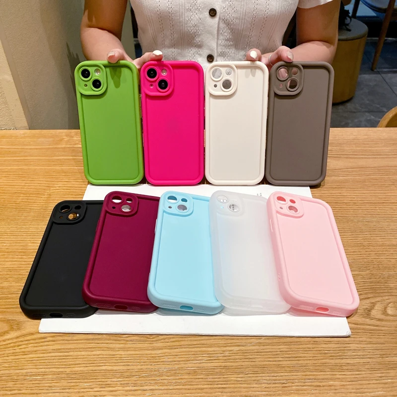 Weiche Handyhülle Aus Flüssigsilikon Für Iphone Und Smartphones_voghion.com