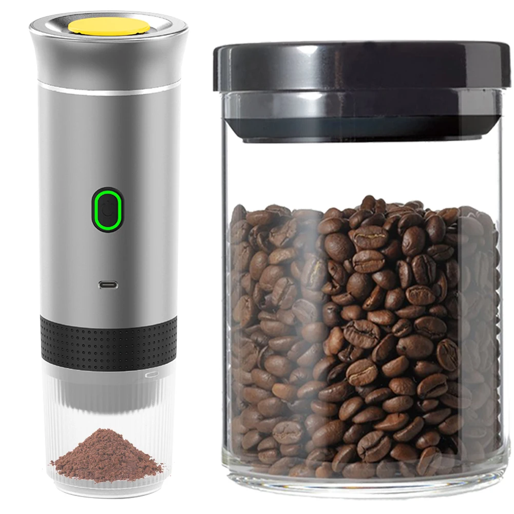 Portable Coffee Maker Electric Espresso Machine Fast Brewing Coffee Machine Wireless Heating for Home Office RV