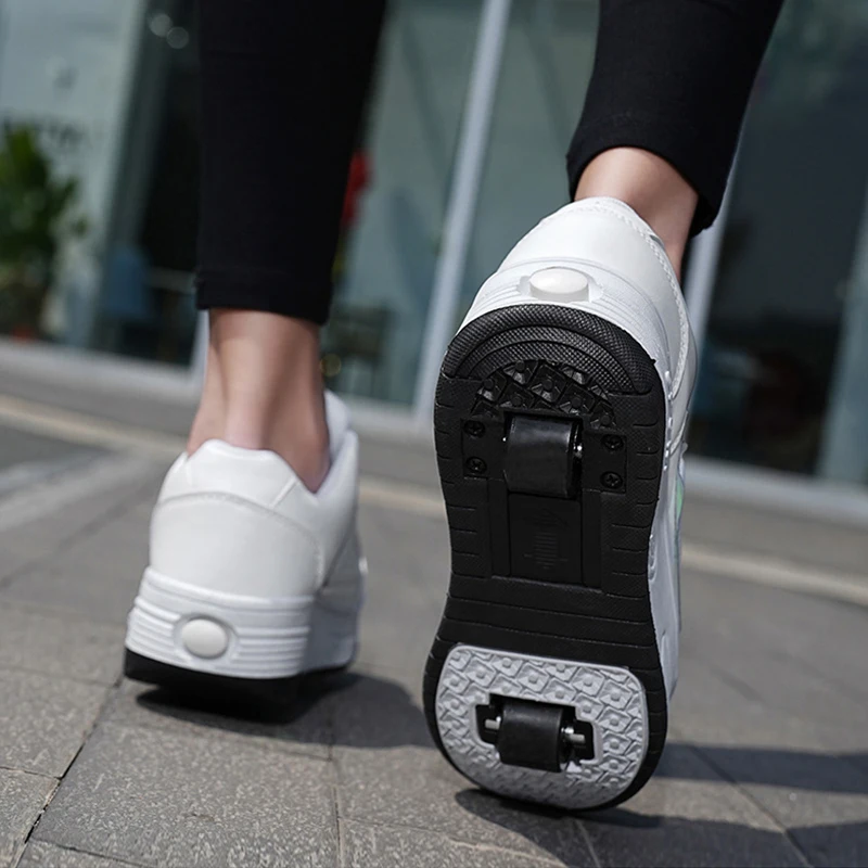 Roller Skate Shoes Kids Fashion Girls Casual Children Sports