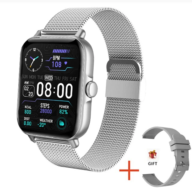 2022 New Smart Watch Women Men For Xiaomi smart Bracelet Exercise Activity Tracker IP68 Waterproof Sport Ladies Call Smart Watch 