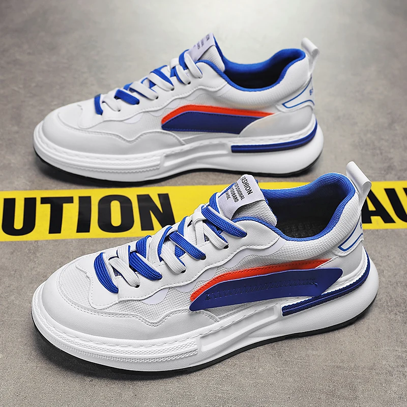 

Fashion Trendy Fly Woven Men Sports Shoes Summer Mixed Color Comfortable Casual Sneakers Breathable Non-slip Outdoor Male Shoes