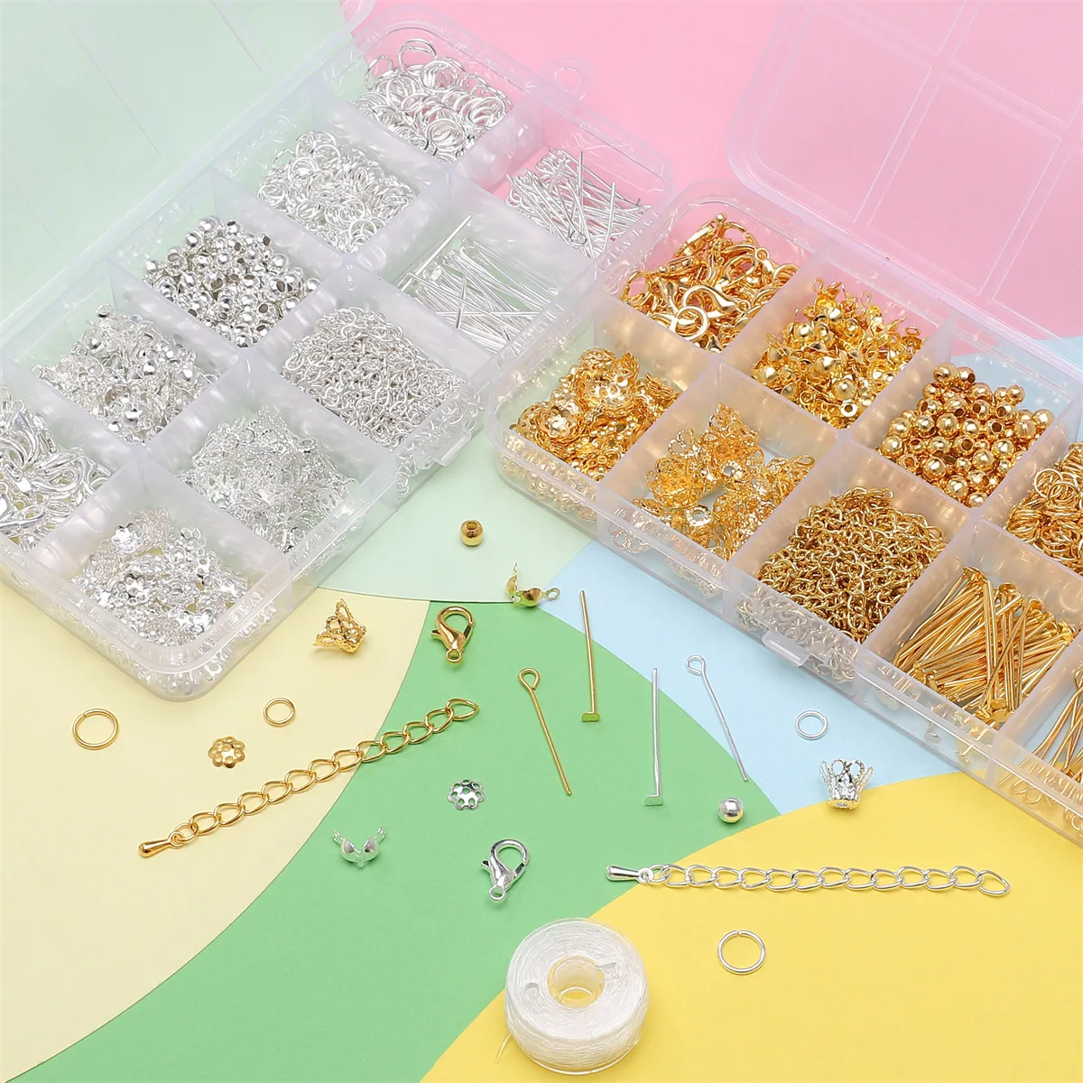 Necklace Earring Components For Jewelry Making 1Set/Bag Jewelry
