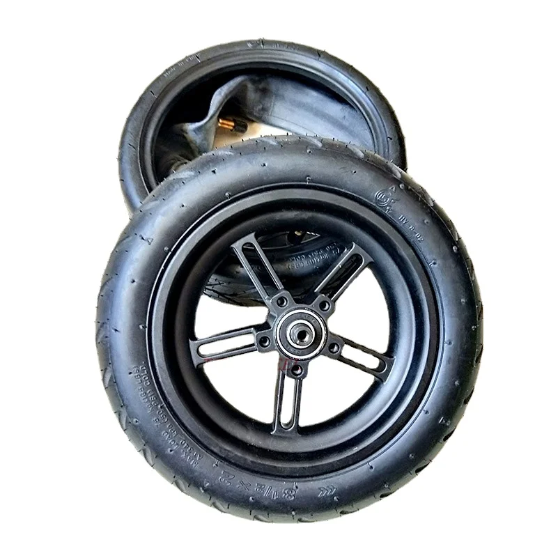 Scooter Tyres Rear Wheel Hub For Xiaomi Mijia M365 8.5 Inch Damping Solid Hollow Non-Pneumatic Tires Original Factory