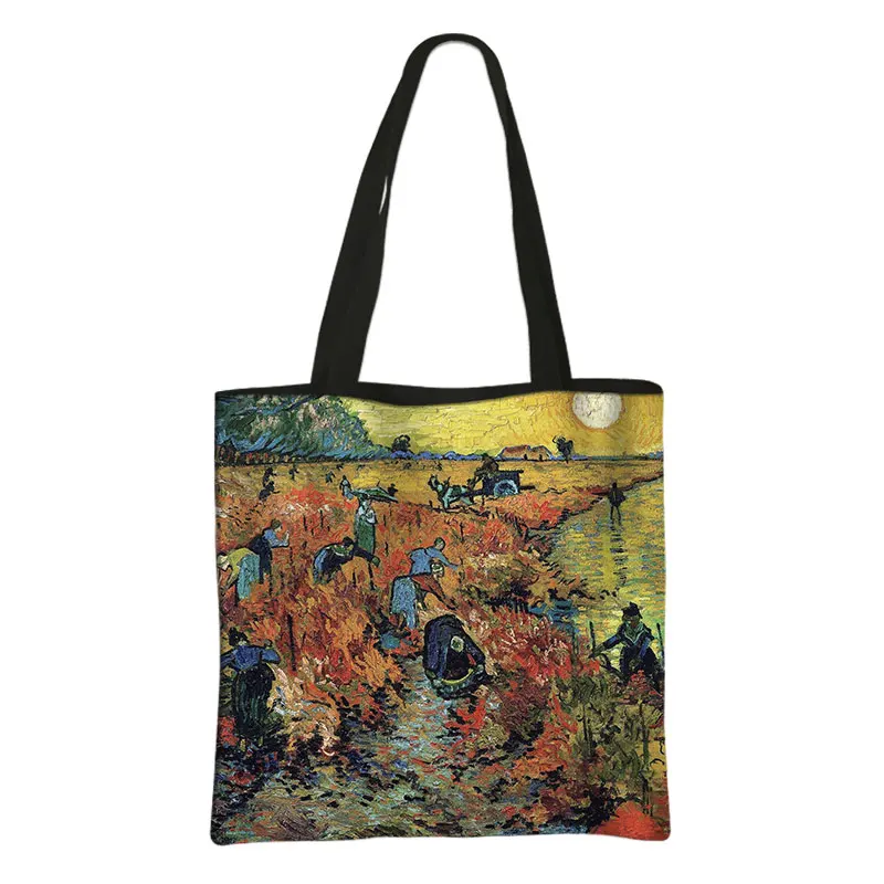 Lunch Box Isolata Van Gogh Cielo Stellato - Borsa Pranzo Termica Riutilizzabile