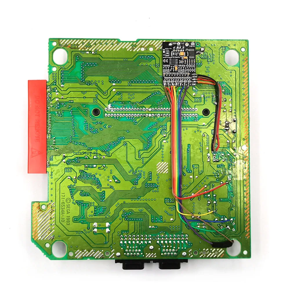 SEGA メガドライブ/ジェネシス トリプルバイパス V2 RGB MOD キット 