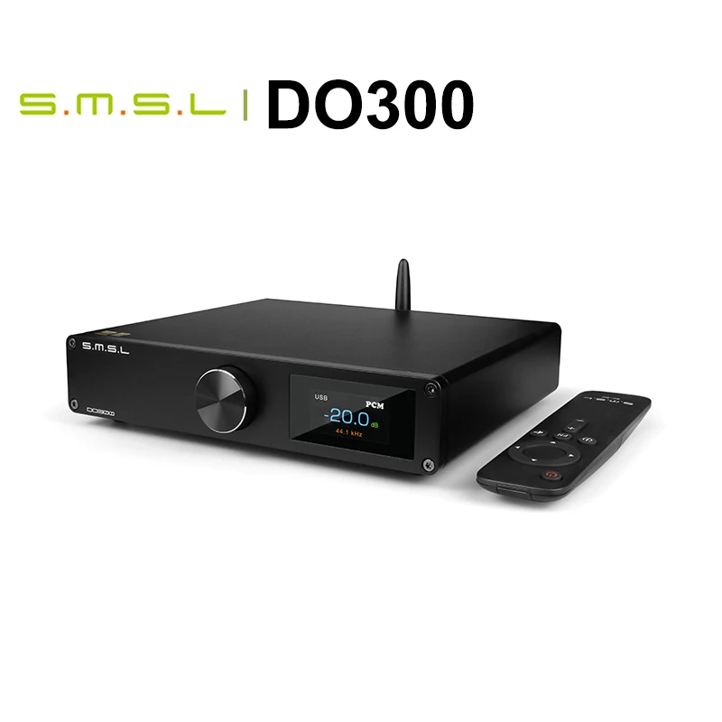 Smsl Do300 Audio Dac Es9039Mspro Mqa Cd Xmos Xu316 Dsd512 32Bit 768Khz Bluetooth 5.0 Ldac Xlr I2S Decoder Con Telecomando