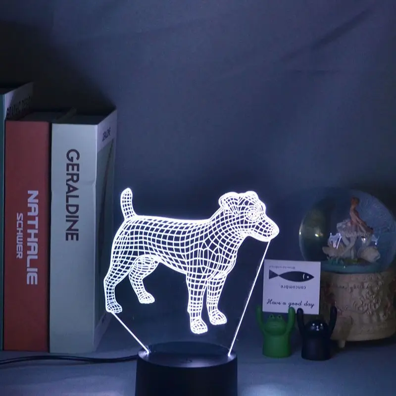 

Cartoon Dog Touch Sensor 3D Night Light Anime for Room Decor Light Cute Birthday Colorful Gift LED Lamp Manga Kid Love Present