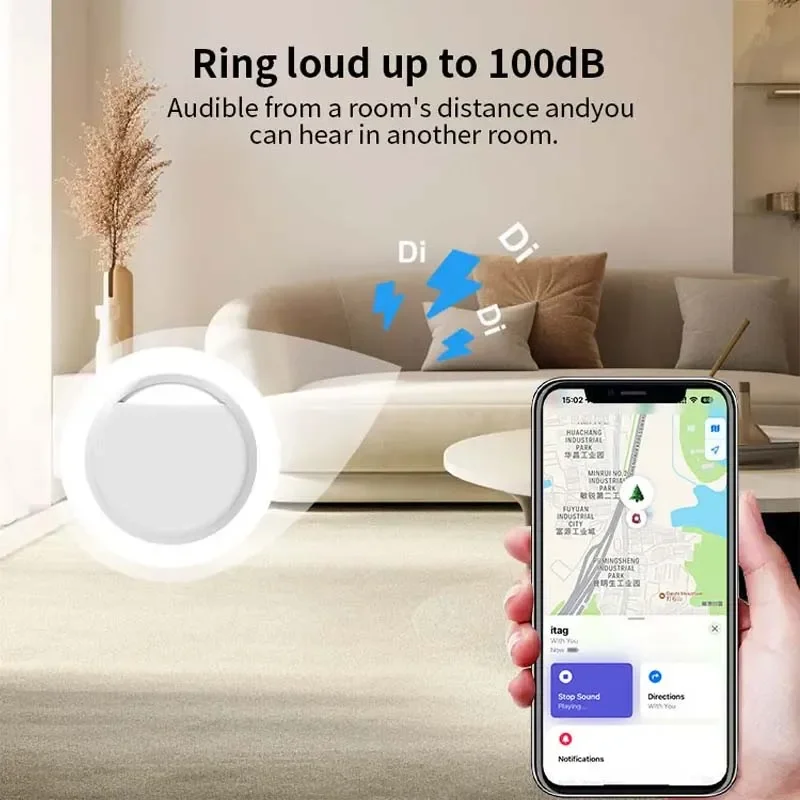 Xiaomi Smart GPS Tracker Work ITag For IOS APP Anti Lost Reminder Device MFI Rated Global GPS Car Key Pet Kids Finder Locator,gps locator,key finder,anti lost tracker