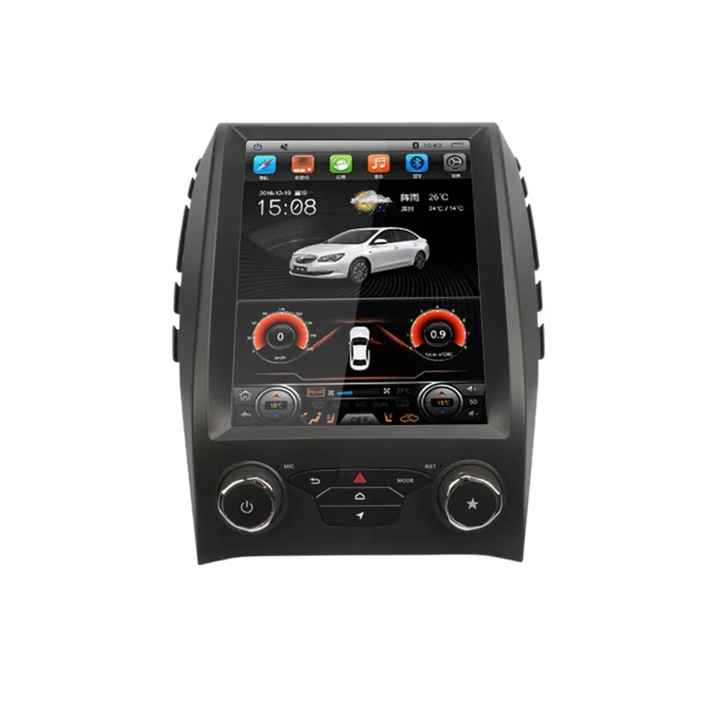 

Автомобильный радиоприемник на Android с экраном 10,4 дюйма Тесла для Ford EDGE 2015, 2016, 2017, 2018, 2019, мультимедийный видеоплеер с GPS-навигацией для Carplay