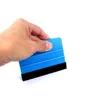 1Pcs car acessories Auto Styling Vinyl Fiber Window Ice Remover Cleaning Wash Car Scraper With Felt Squeegee Tool Film Wrapping 3