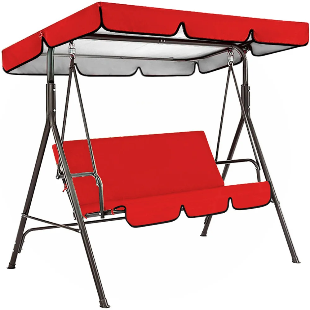 Swing Chair Cover Outdoor Garden Swing Chair Seat and Top Cover Waterproof Sun Protection