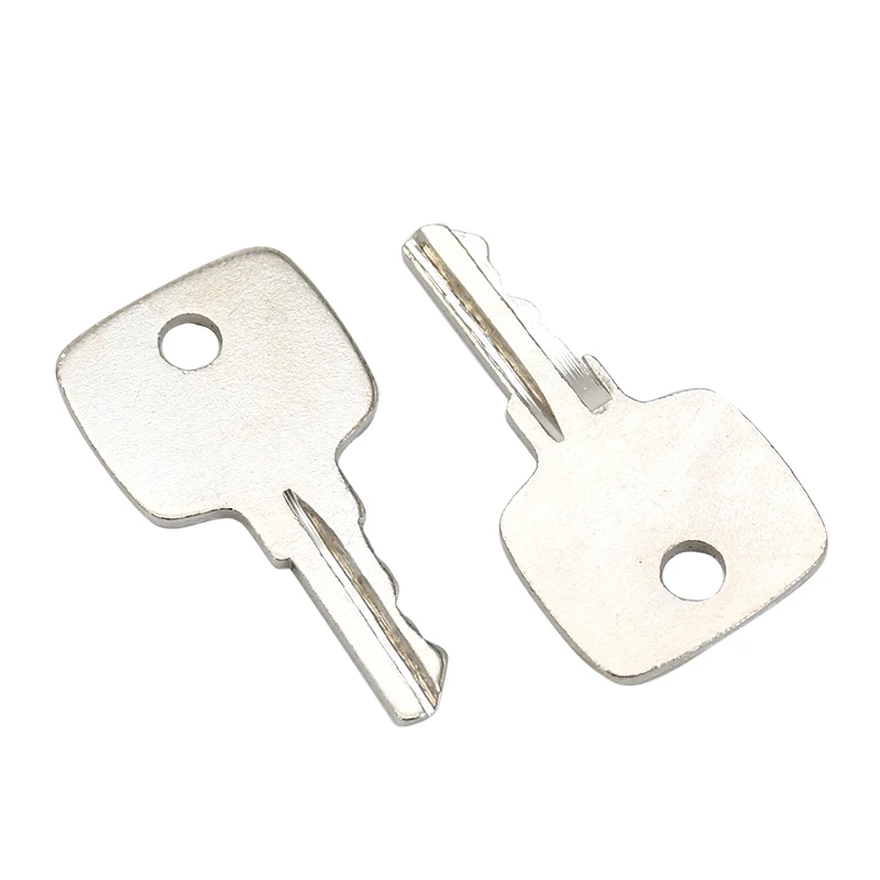 2Pcs Ignition Key AR51481 AT195302 Compatible with John Deere Backhoe Loader 710K JD310 410 JD500 410B 510B 710B 710C 302A 310A