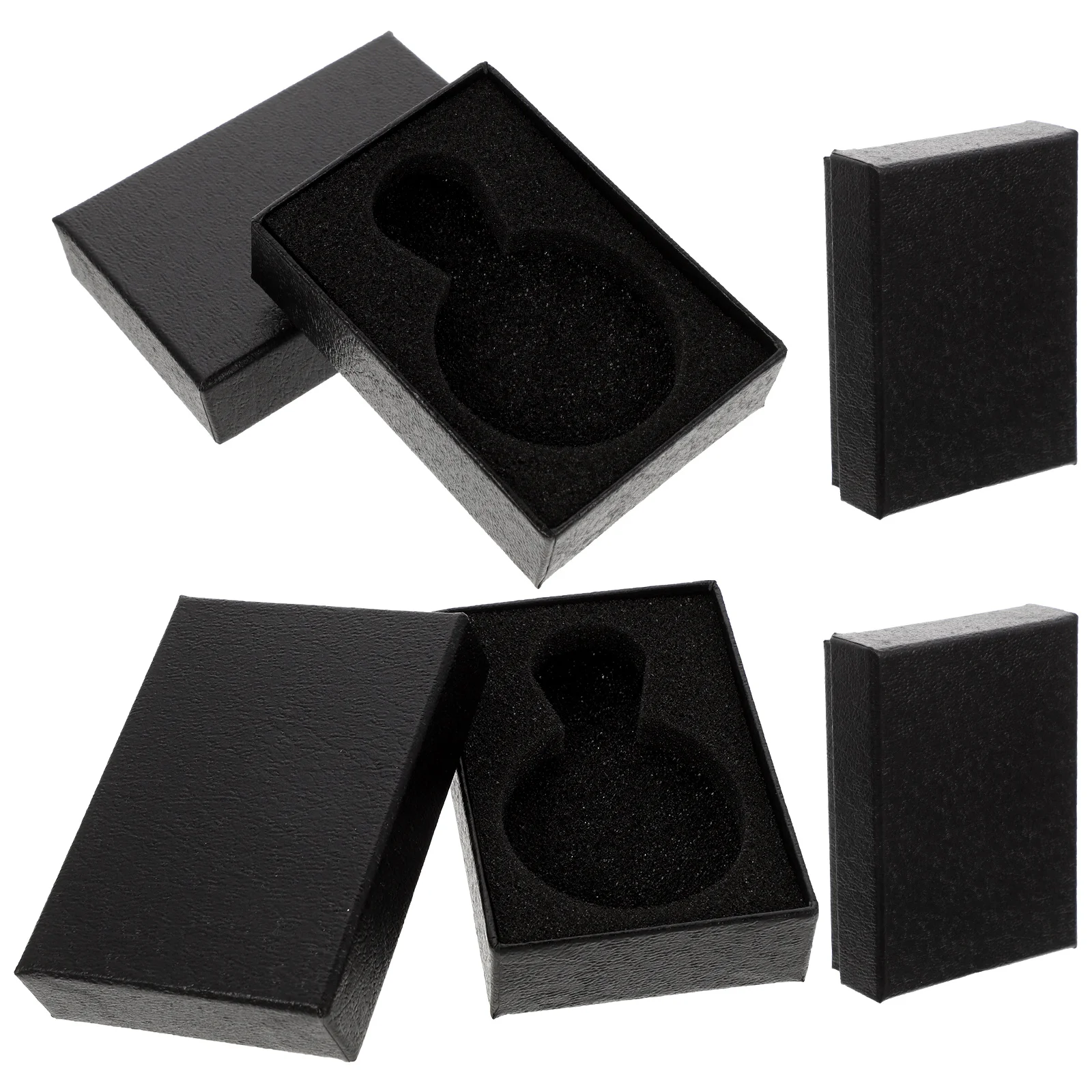 4 Pcs Pocket Watch Case Watch Boxes For Men Storage ganizer Mens Box Jewel Case Display Container