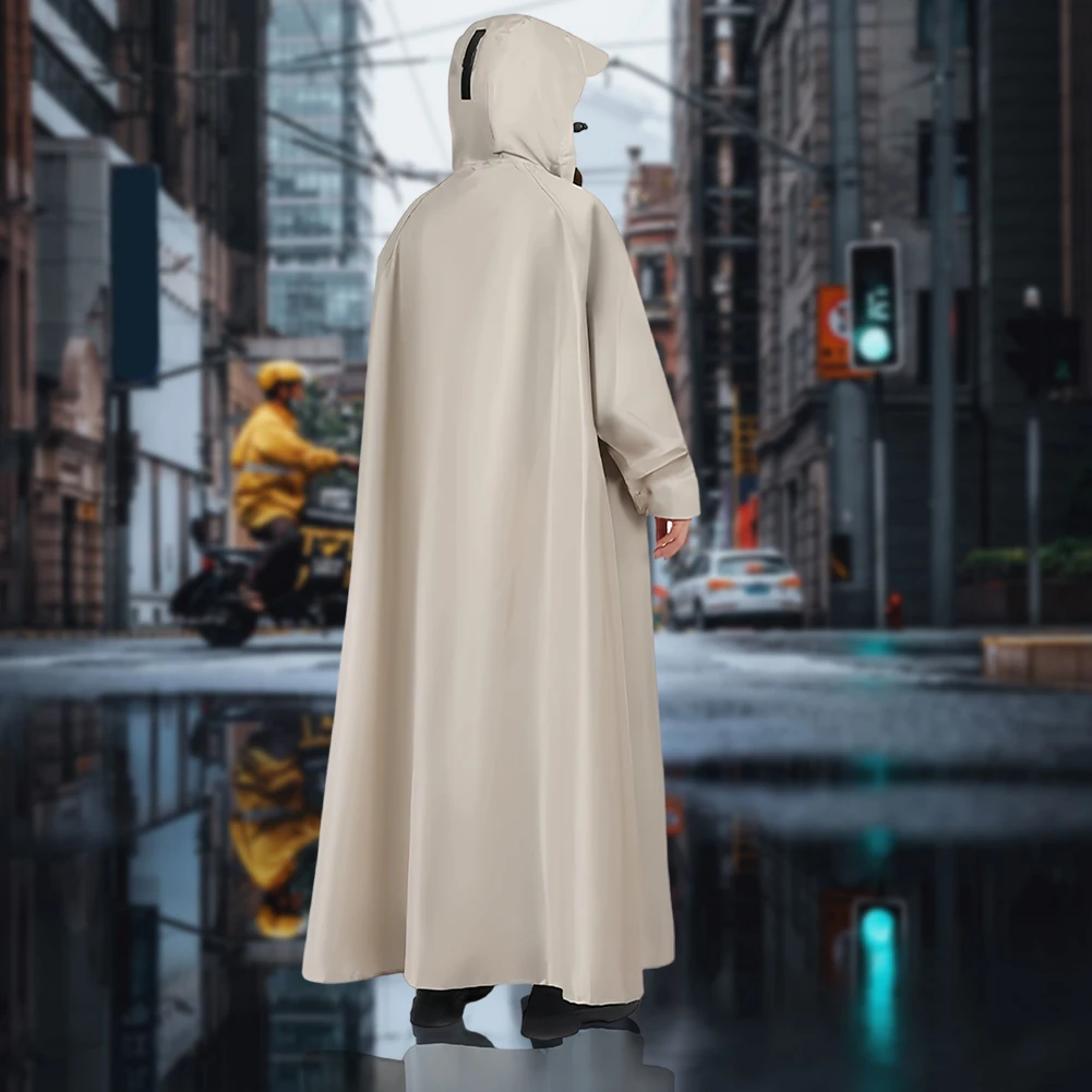 Adult Electric Car Rain Coat Quick-Dry Special Long Raincoat Full-Body Independent Raincoat for Raining Outdoor Activities Tool