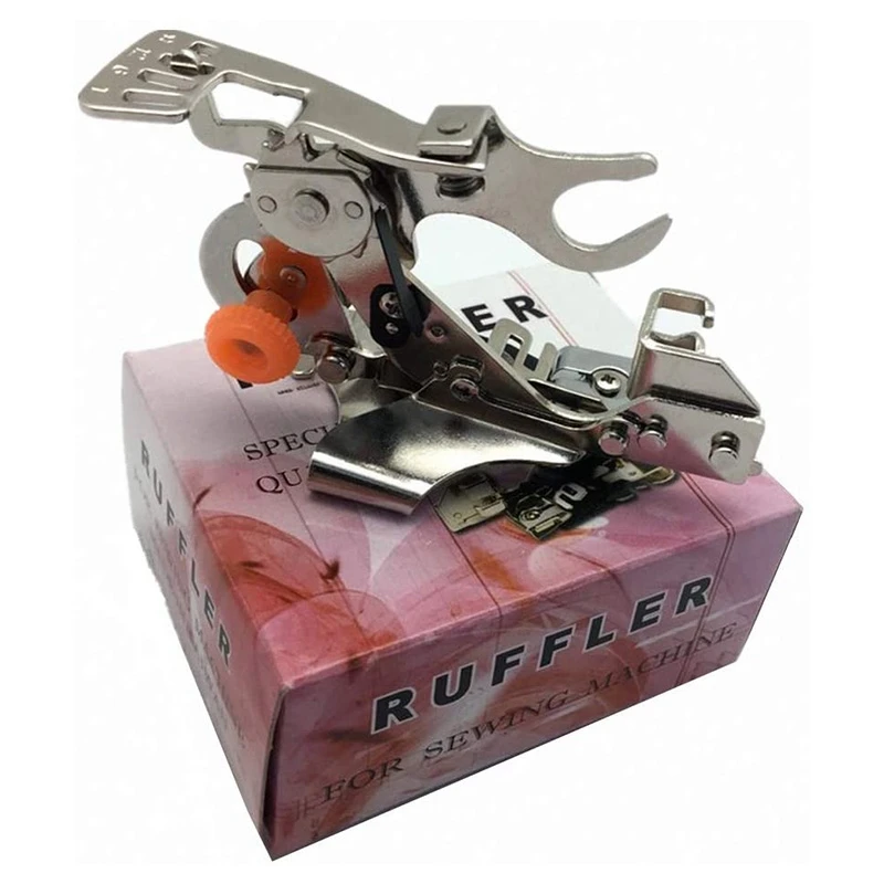 Ruffler Sewing Machine Presser Foot For Singer Juki Brother Low Shank Sewing Machine (55705)