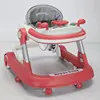 UBRAVOO Push Walker with Detachable Feeding and Music Trays, Foldable Learning Toy for Infants and Toddlers, 2 In 1 Walker 1