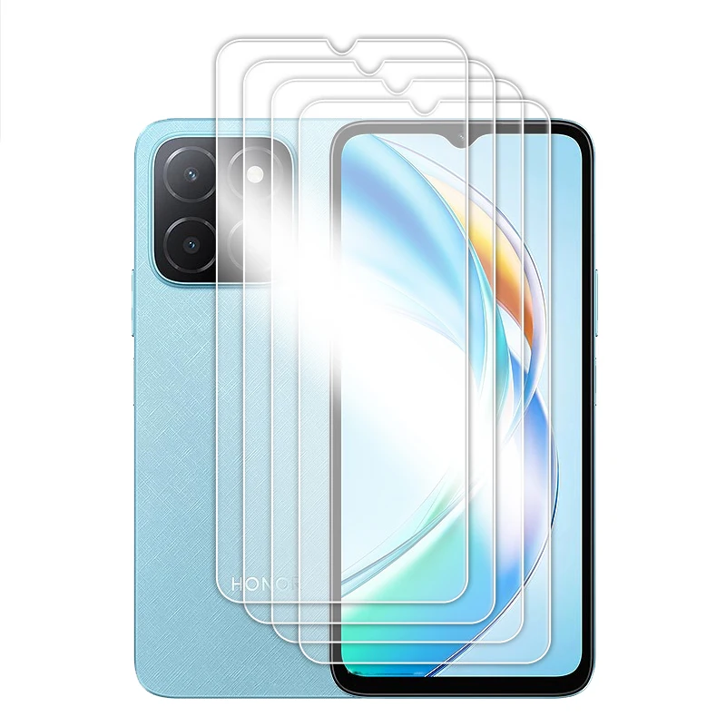 ل Honor X5b Plus Glass 6.56 بوصة غراء كامل واقي شا...