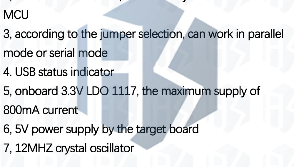 1PCS ~ 10PCS EGBO CH376 CH376S U Disk Lesen Schreiben Modul Unterstützt USB Control Transfer 12MHz – Detail 4