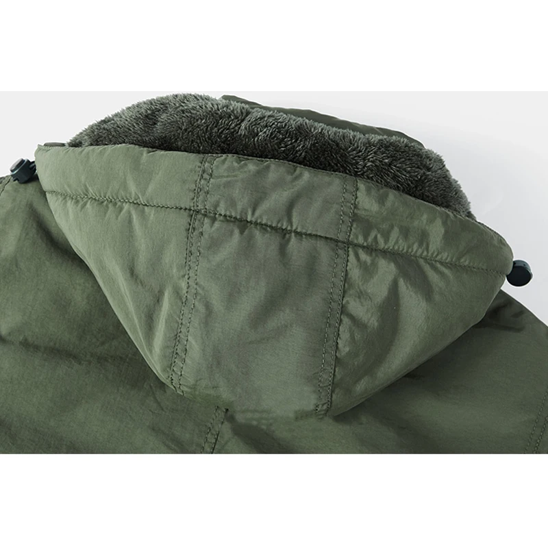 Parka coat parkas coat men winter snow ski jacket fleece windbreaker