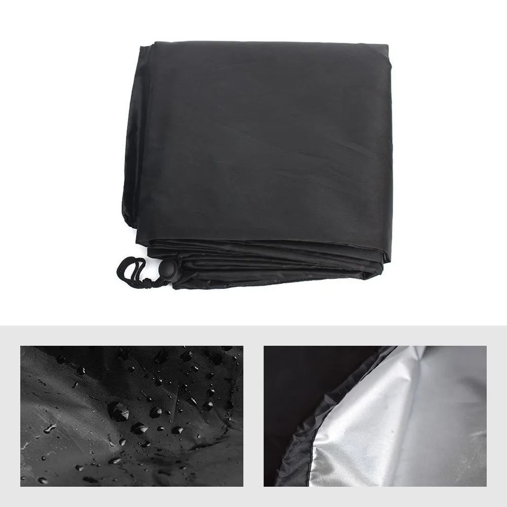 Outdoor Garden Chair Dust Cover with Storage Bag Furniture Waterproof Dustproof Protector Chair Storage Organizer Patio Furniture Cover Chair Dust Cover