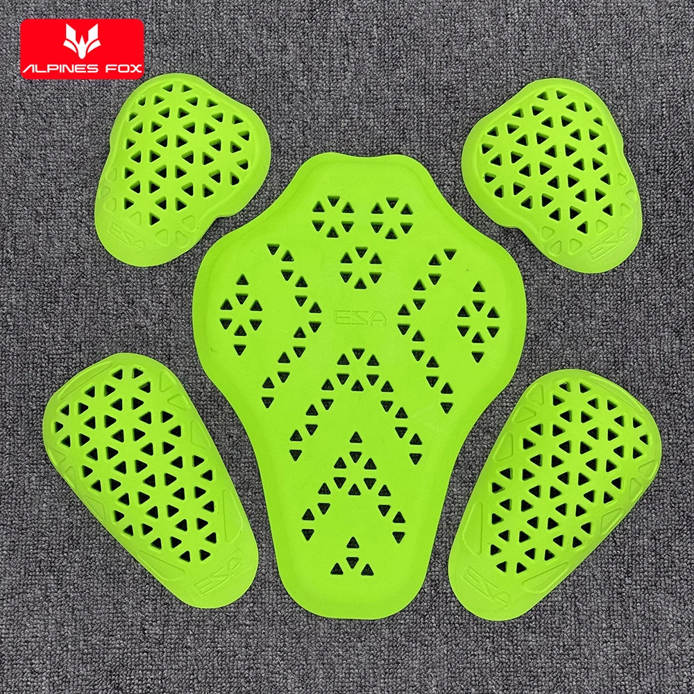 CE 레벨 1 오토바이 보호대 아머 보호 백 패드 충격 방지 오토바이 어깨 팔꿈치 무릎 보호대 내장형 보호 장비