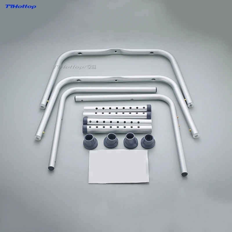 Tlhottop Adjustable Aluminium Height Bath and Shower Seat Shower Bench Bathroom Safety Shower ChairTub Bench Chair YJ-2051B 6