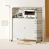 Modern Minimalist Kitchen Cabinets Small Apartment Storage Cabinet Home Multi-layer Microwave Oven Kitchenware Kitchen Cabinet 6