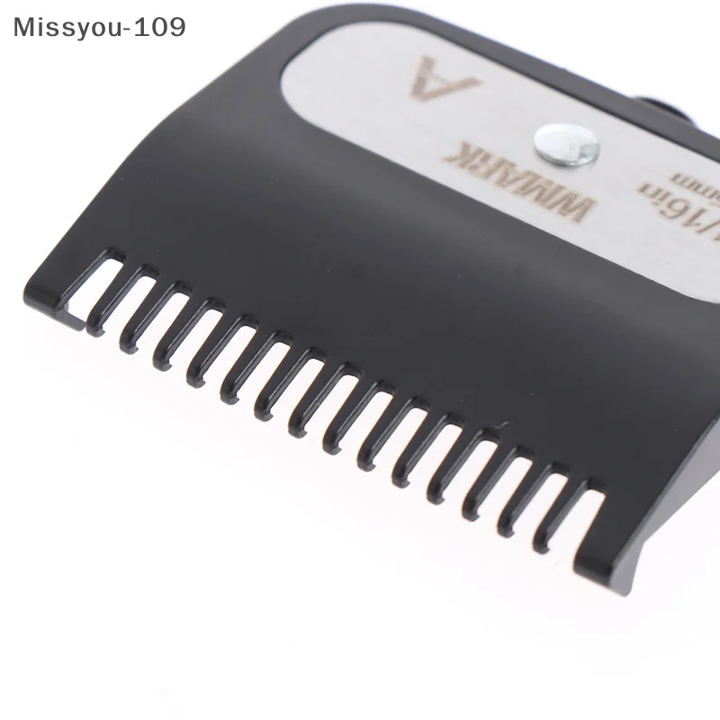 1.5MM+4.5MM 블랙 헤어 클리퍼 리미트 콤 커팅 가이드 교체 가능 유니버설
