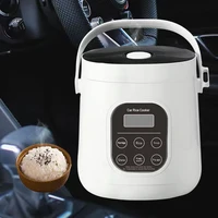 Cuiseur à riz intelligent pour voiture et maison, utilisation domestique pour les touristes, auto-conduite, portable, camion, 12V, 24V, 220V 2