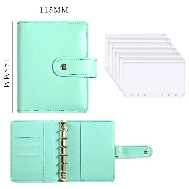 Budget Binder Notebook with Cash Envelopes for Money Management and Savings Organization