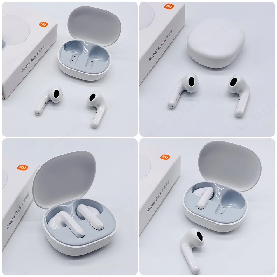 Xiaomi Redmi Buds 4 Lite TWS Wireless Earbuds, Bluetooth 5.3 Low-Latency  Game Headset with AI Call Noise Cancelling, IP54 Waterproof, 20H Playtime