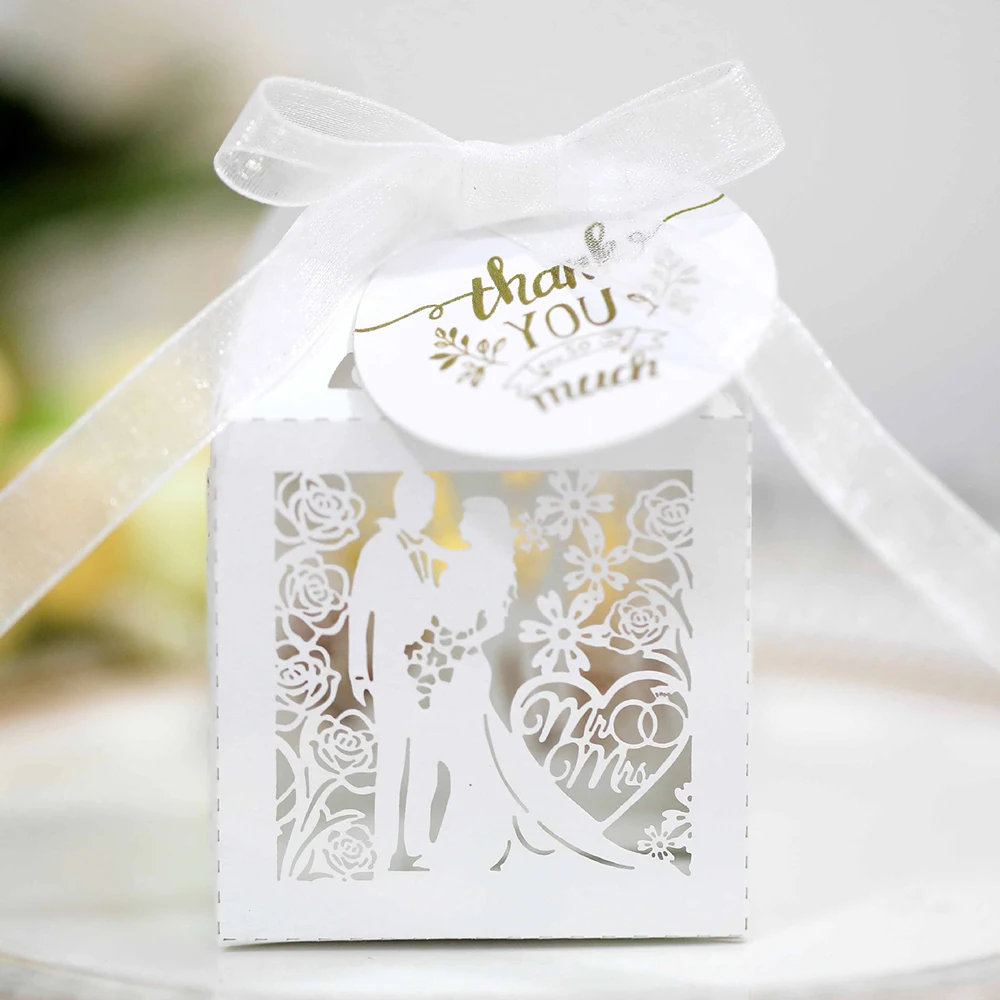 50/20 Stück Kreuz Pralinenschachtel Ostern Gunsten Geschenkverpackung Box mit Rosenkranz Perlen Geburtstag Taufe Hochzeit Kommunion Taufe Dekor – Detail 1