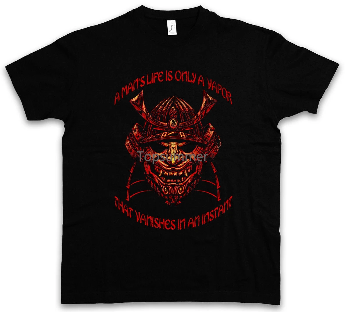 Samurai Iv T Shirt Ninja Japan Warrior Sword Seppuka Dakana Armor Helmet